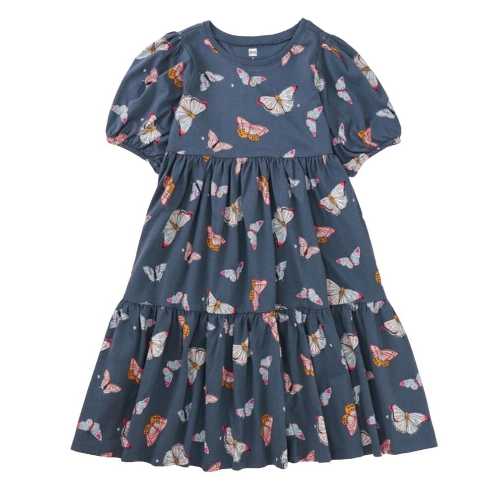 Tea Collection NWT Flowy Tiered Midi Dress. Merry Mariposas